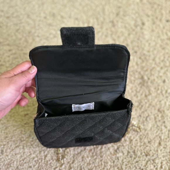 The Children's Place Girl's Small Black Crossbody Bag - Picture 5 of 6